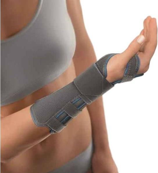 Bort Medical Arm- und Handgelenkschiene links grau