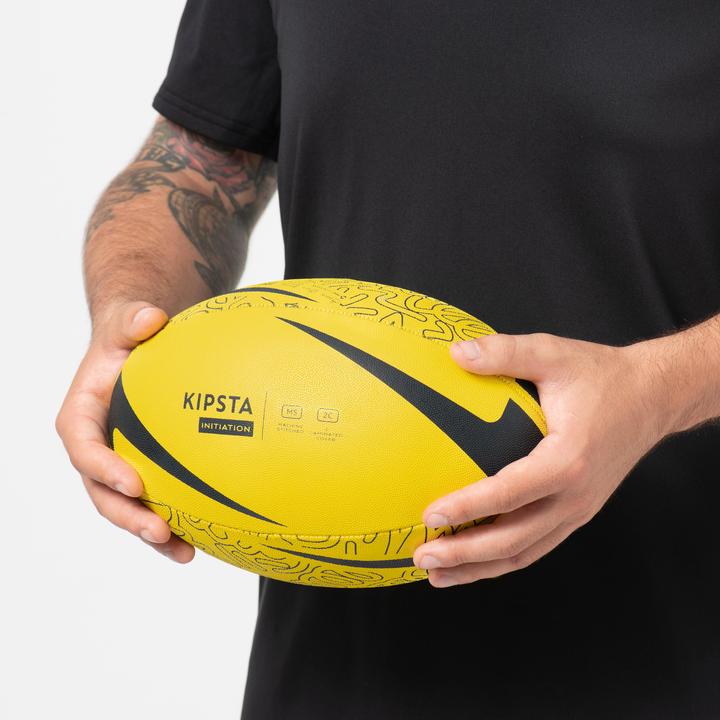 Produktbild Decathlon Kids' Beginner Size 3 Rugby Ball R100 - Yellow
