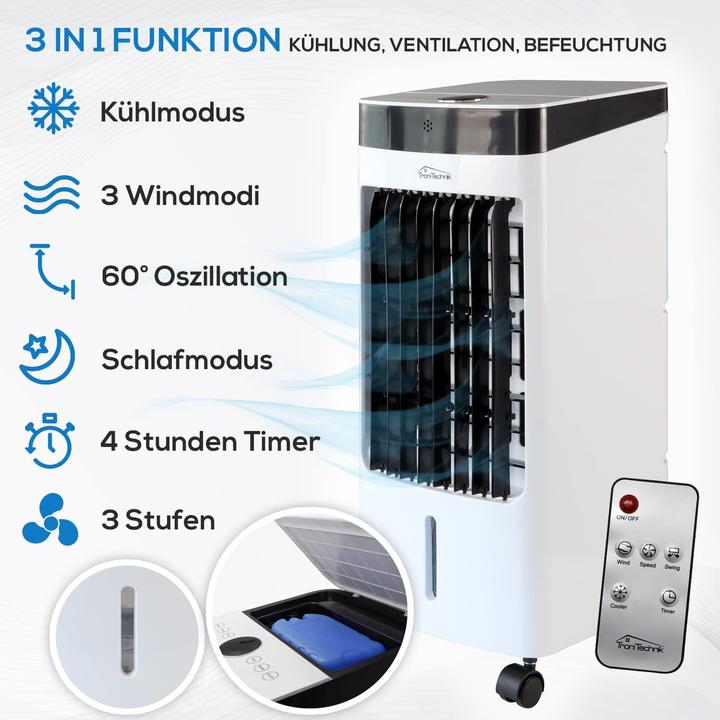 Produktbild TroniTechnik Klimaanlage ohne Abluftschlauch LK04