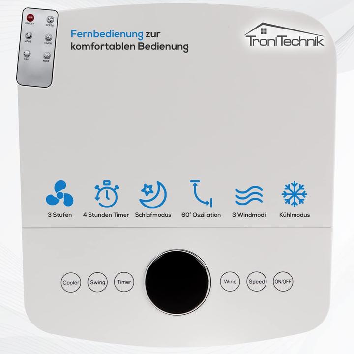 Produktbild TroniTechnik Klimaanlage ohne Abluftschlauch LK04