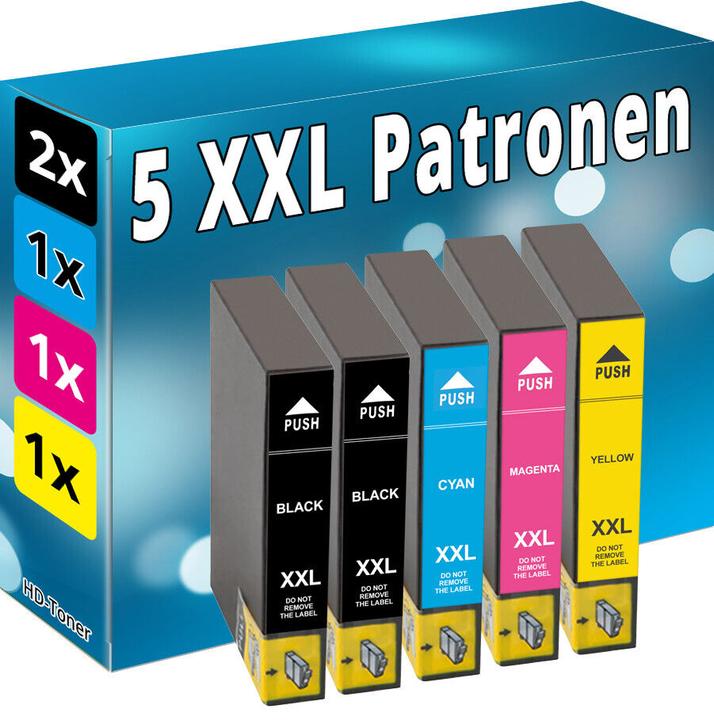 Immagine prodotto Druckfuxx 5x XL PATRONEN für EPSON SX100 SX105 SX110 SX115 SX218 SX205 SX210 SX2