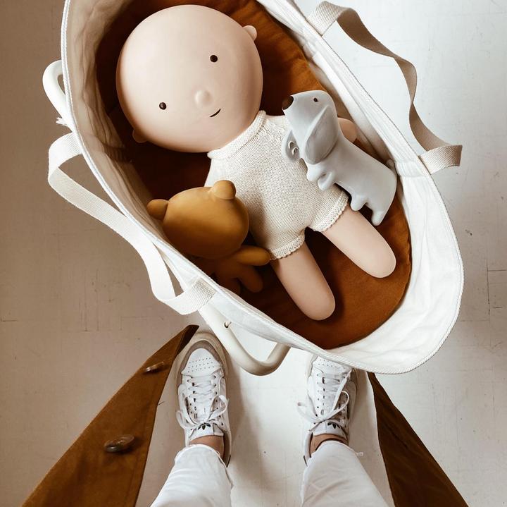 Actual product image Gommu Baby doll "Coco" made from organic natural rubber