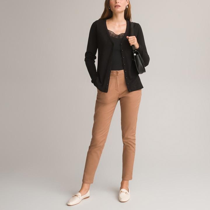 Immagine prodotto Anne Weyburn Cardigan con scollo a V e tocco di cashmere (32, 34)