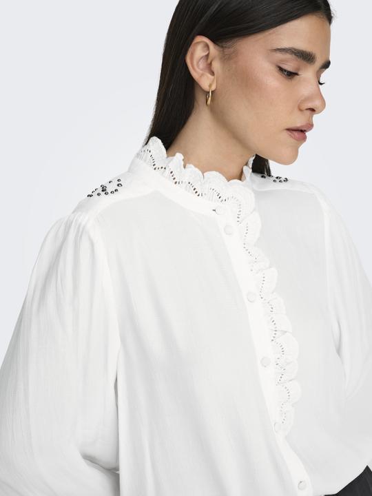 JdY Jdyamy L/S Frill Shirt Wvn Exp