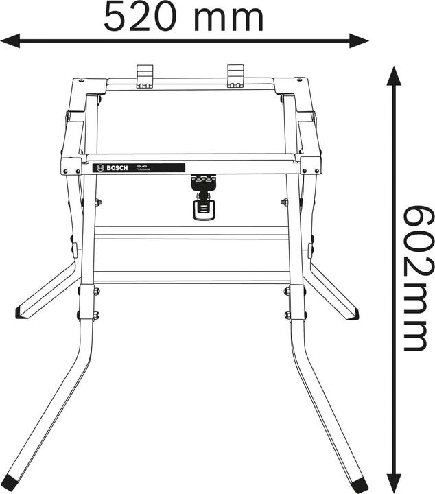 Produktbild Bosch Professional Gta 600 (55 cm, 58.50 cm)