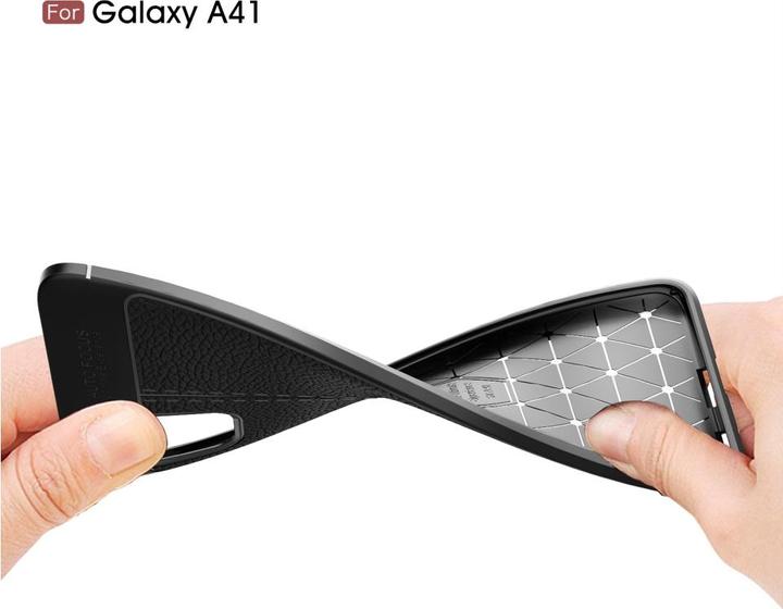 Produktbild Screenguard Samsung Galaxy A41 Hülle Leather Design TPU Cover (Samsung Galaxy A41)