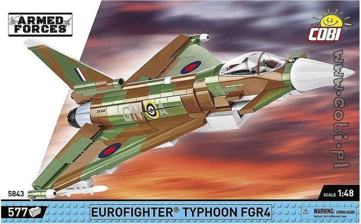 Actual product image Cobi Eurofighter Typhoon FGR4 577 pcs