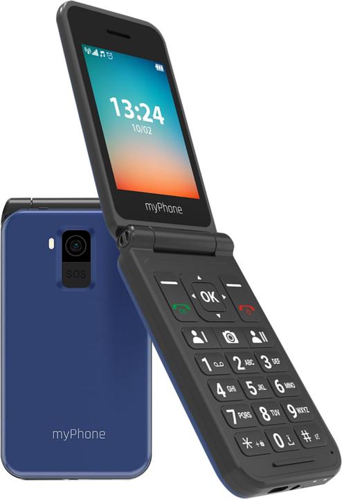 Actual product image Myphone FLIP LTE czarny (2.80", 1.30 Mpx, 4G)