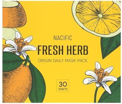 Actual product image Nacific Fresh Herb origin Daily Mask Pack