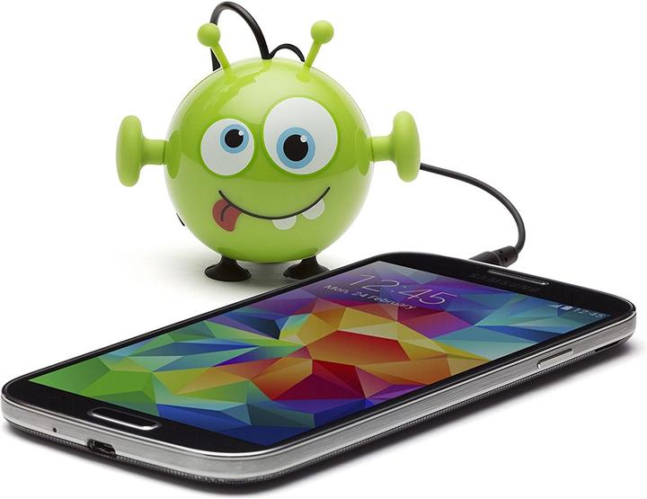 Produktbild KitSound Mini Buddy Speaker Alien (8 h, Akkubetrieb)