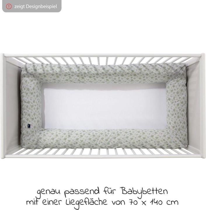 Produktbild Alvi Babynestchen & Bettschlangen Nestchen Carré Schlummer-Carré Jersey - Sternenhimmel
