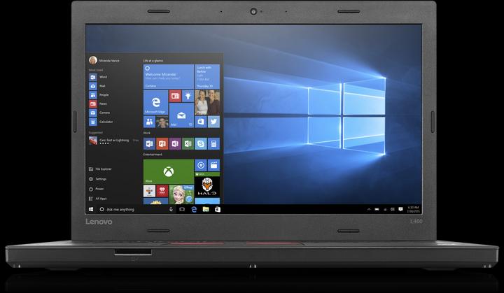 Actual product image Lenovo ThinkPad L460 (14", Intel Core i7-6600U, 8 GB, 256 GB, CH)