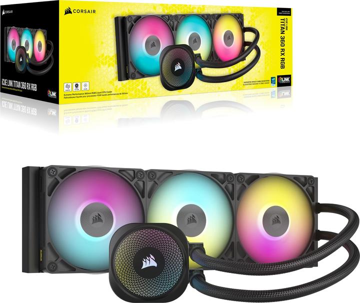 Actual product image Corsair iCUE LINK TITAN 360 RX RGB