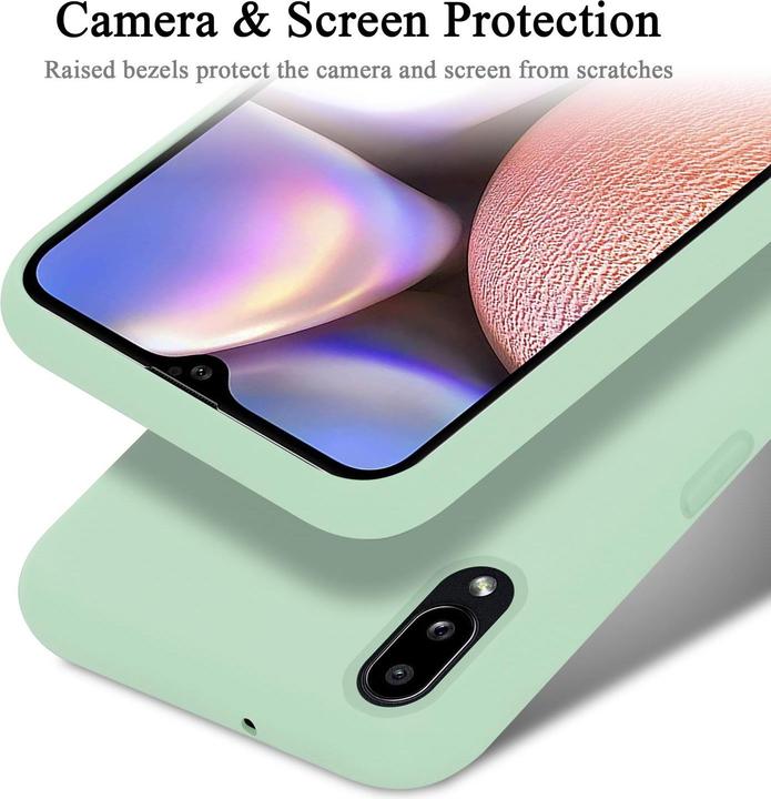 Actual product image Cadorabo TPU Liquid Silicone Case Cover (Samsung Galaxy A10s, Samsung Galaxy M01s)