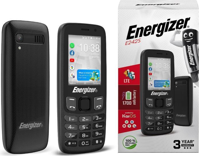 Actual product image Energizer E242S (2.40", 0.30 Mpx, 4G)