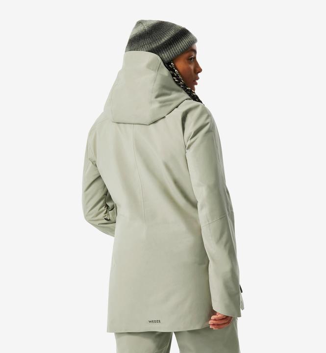 Actual product image Wedze Women's ski jacket versatile and warm - FR100 sage green (XS)