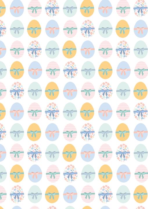 Produktbild Artemio Papier-Block "Funny Eggs" (150 g/m², 30 x)