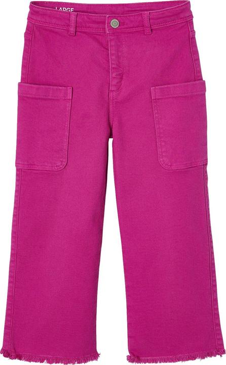 Vertbaudet Weite Mädchen Cargohose aus Stretch