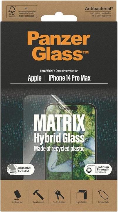 Produktbild PanzerGlass MATRIX Screen Protector Apple iPhone 14 Pro Max (iPhone 14 Pro Max)