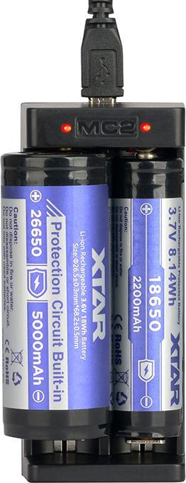 Image du produit Xtar Chargeur de batterie MC2 (1 pcs, Batterie)