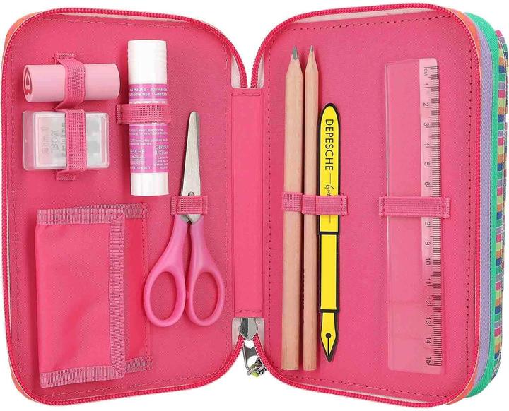 Actual product image Depesche TOPModel 3-Fach Federtasche JOY inkl. Stifte