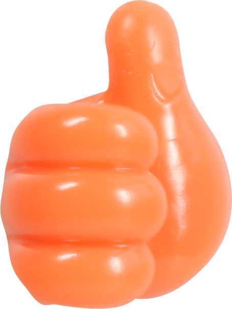 PhoneLook Witzige Silikon Kabel Organizer Thumbs-Up für Ladekabel, Schlüssel u.m.