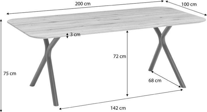Produktbild Valdera Kiara (200 x 76 cm)