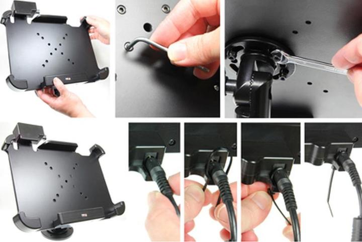 Produktbild Brodit 539892 - Tablet/UMPC - Aktive Halterung - Auto - Schwarz