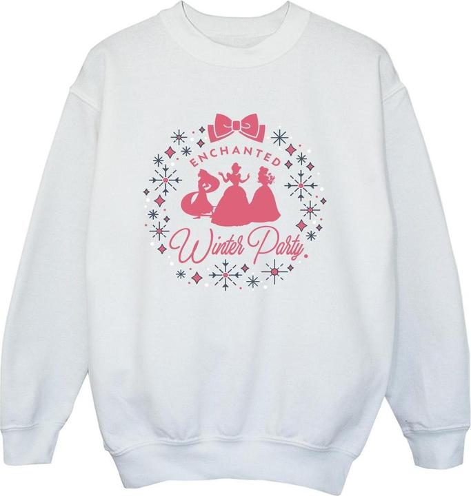 Disney Princess Winter Party Sweatshirt Jungen (152, 158)