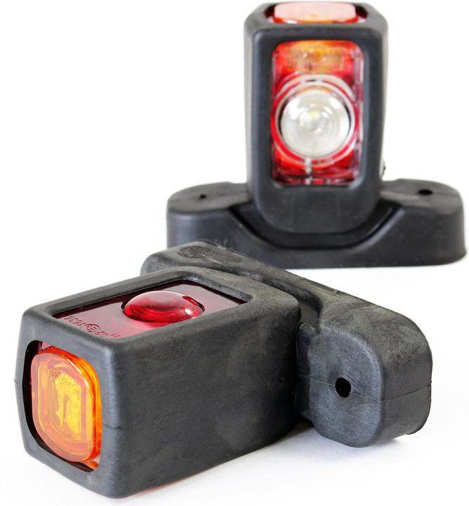 Image du produit Wiltec Feu de Gabarit 2x4 LED Feu de position Remorque Feu d’encombrement Latéral Camion Véhicule