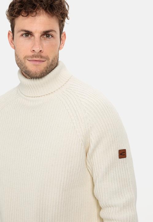 Actual product image Camel Active Knitted jumper with turtleneck (M)
