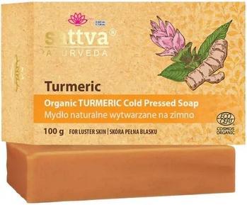 Sattva Ayurveda Sattva Organic Cold-Processed Soap Turmeric 100g (Hartseife)