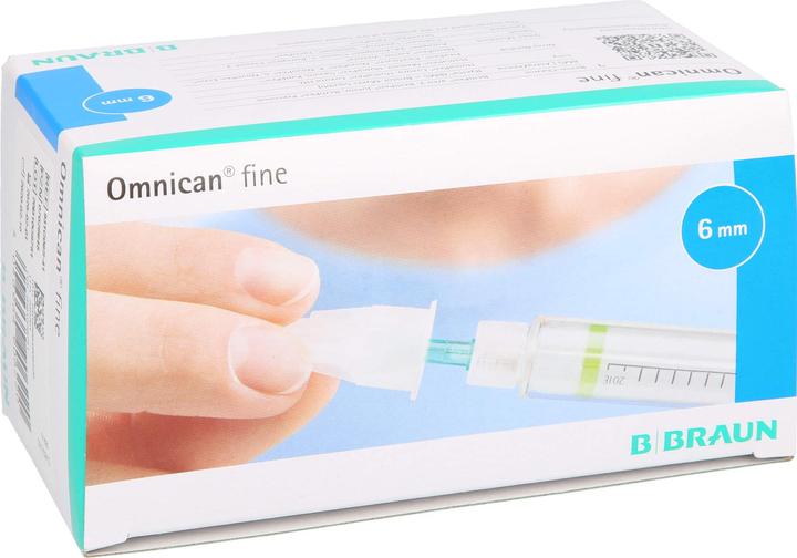 Actual product image B.Braun Omnican fine (31G) 0.25x6mm, 100 pcs KAN