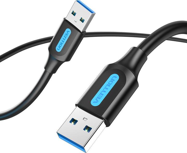 Actual product image Vention USB 3.0 cable CONBH 2m Black PVC (2 m, USB 3.2 Gen 1)