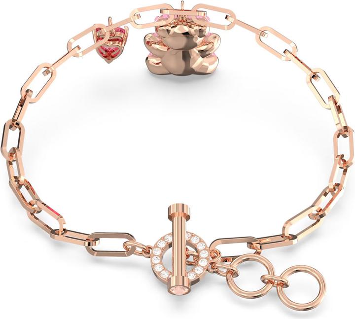 Immagine prodotto Swarovski Braccialetto Teddy Rosa (18 cm, Metallo Swarovski)
