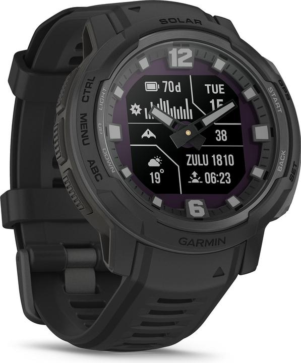 Produktbild Garmin Smartwatch Instinct Crossover Solar (45 mm)