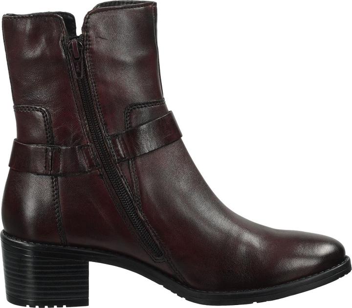 Actual product image Bugatti Ruby ankle boot Bordo leather (40)