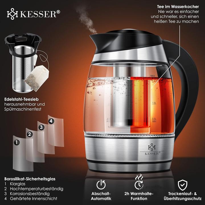 Produktbild Kesser Wasserkocher 1,8L (1.80 l)