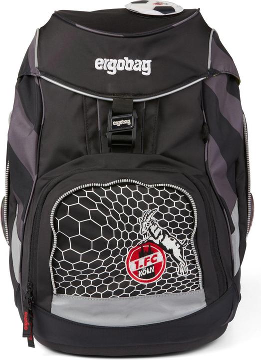 Ergobag Pack Schulranzen-Set 6tlg. inkl. Klettie-Set (17 l)