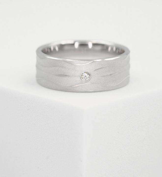 Immagine prodotto Muau Anello del partner (58, 925 Argento)