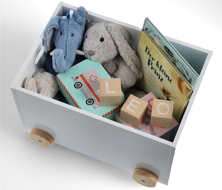 Produktbild HTI-Living Spielzeugkiste Holz weiss