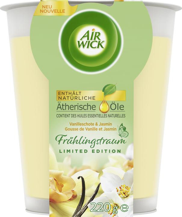 Actual product image Air Wick Large Vanilla Bean & Jasmine Scented Candle (220 g)