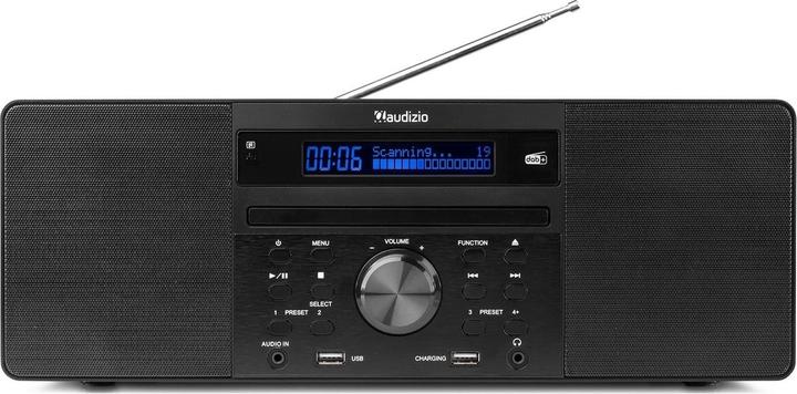 Immagine prodotto Audizio Radio/lettore CD Prato Marrone Scuro (FM, DAB, Bluetooth)