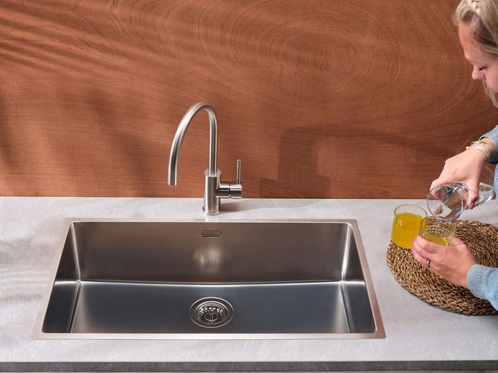 Actual product image Reginox Sink, Stainless Steel Kitchen Sink New York OKG 72x40 cm R31377 (44 cm, 76 cm)