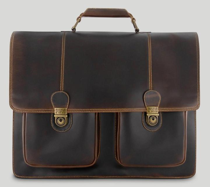 Actual product image Buckle & Seam Briefcase Nevada
