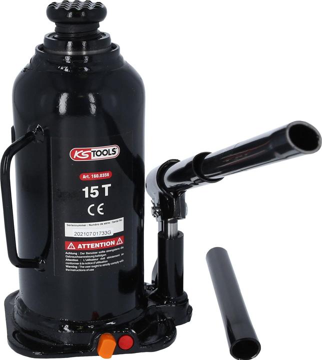 Image du produit KS Tools Cric hydraulique pour bouteilles. 15 t