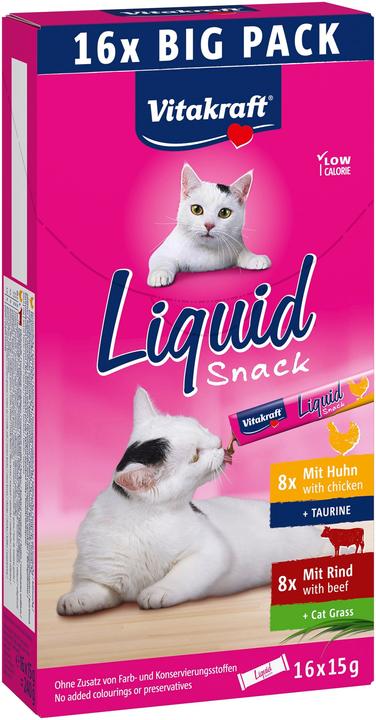 Vitakraft Liquid Snack (Adult, 16 pcs., 240 g)