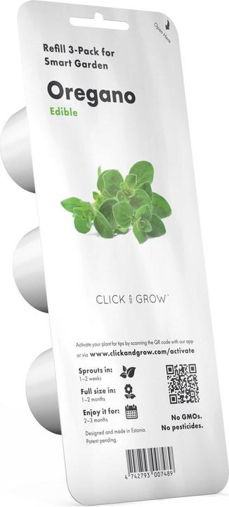 Actual product image Click and Grow Oregano (Herb seeds)