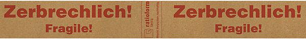 Produktbild kaiserkraft Papier-Warnband terra (50 mm)