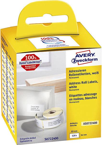 Actual product image kaiserkraft Address and shipping roll labels